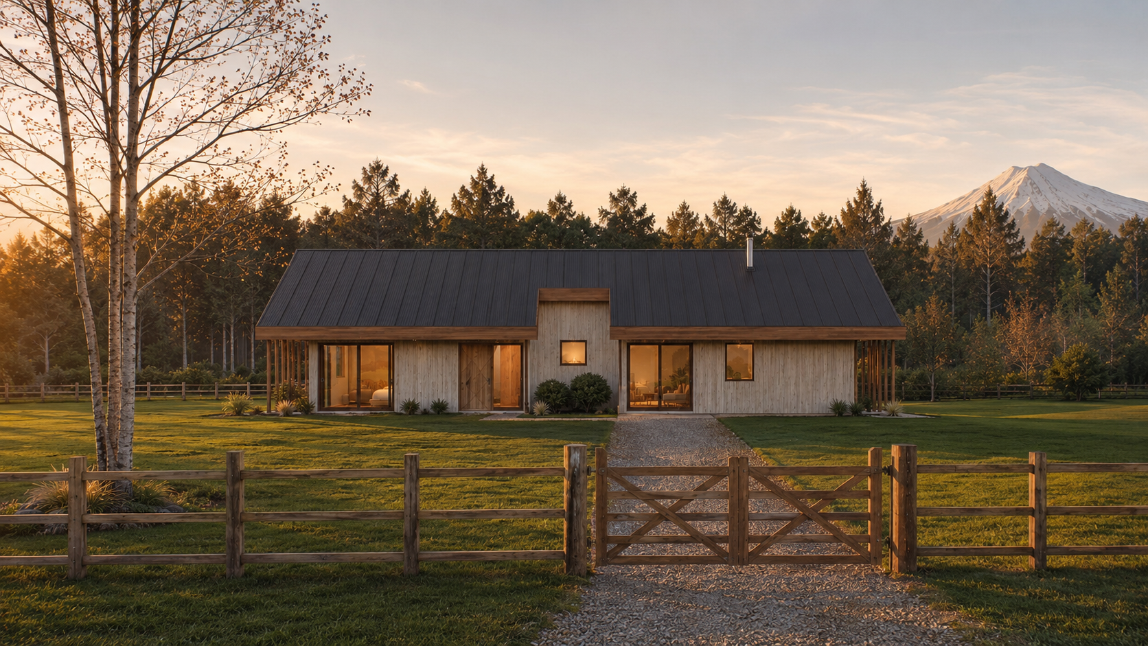 Modelo NILTRE 107 m² — Constructora Ferpol sur de Chile