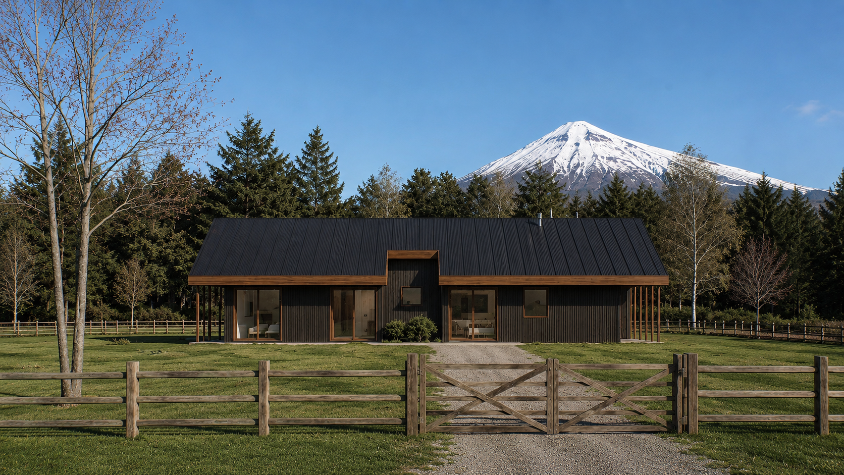 Modelo NILTRE 117 m² — Constructora Ferpol sur de Chile